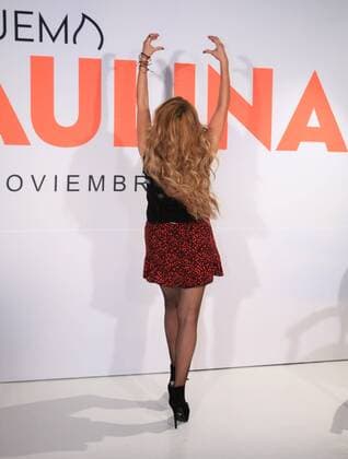 Mexican singer Paulina Rubio poses during presentation of her new disc Me quema (lit. It burns me) , in Mexico City, Mexico, 07 November 2016. EFE MARIO GUZMAN Paulina Rubio presents her new disc in Mexico !ACHTUNG: NUR REDAKTIONELLE NUTZUNG!  MEX24 20161107-636141597889069384