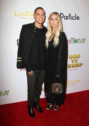 November 7, 2016 - Hollywood, CA, United States - 07 November 2016 - Hollywood, California - Evan Ross, Ashlee Simpson. Premiere Of God vs Trump held at The TCL Chinese Theatre. Photo Credit: AdMedia Hollywood United States - ZUMAa123 20161107_zaa_a123_075