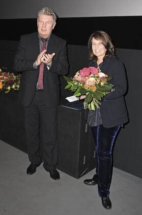 Dieter Reiter und Caroline Link bei der Verleihung vom Filmpreis der Landeshauptstadt München 2016 an Caroline Link im Filmmuseum im Münchner Stadtmuseum. München, 07.11.2016 Foto:xP.xSchönbergerx xFuturexImage