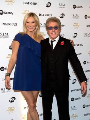 English DJ Jo Whiley and English singer Roger Daltrey attending the Music Industry Trusts Award, at Grosvenor House in London. NOVEMBER 7th 2016  DFLx163483