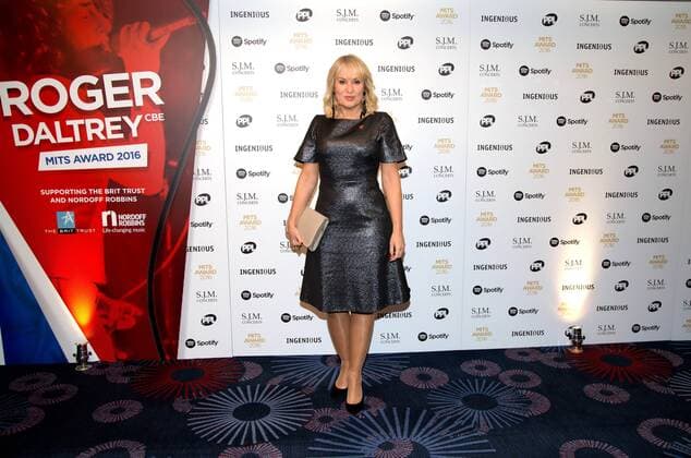 English TV presenter Nicki Chapman attending the Music Industry Trusts Award, at Grosvenor House in London. NOVEMBER 7th 2016  DFLx163483