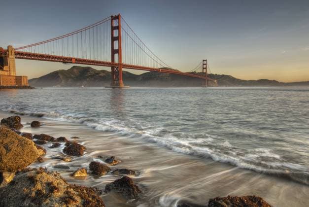 USA, California, San Francisco. A scenic view of the Golden Gate Bridge.  Copyright: xDavidxSvilarx xDanitaxDelimont US05 DSV0001