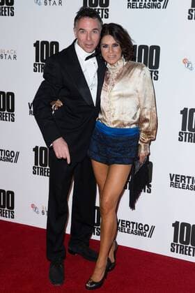 English actor Charlie Creed-Miles and TV presenter Sachi Loggia attending the 100 Streets UK premiere, held at London s BFI Southbank. NOVEMBER 8th 2016  MISx163489