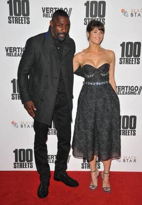 A Hundred Streets UK film premiere London, UK. Idris Elba and Gemma Arterton at the A Hundred Streets UK film premiere, BFI Southbank, Belvedere Road, London, England, UK, on Tuesday 08 November 2016. LMK315-61225-091116 