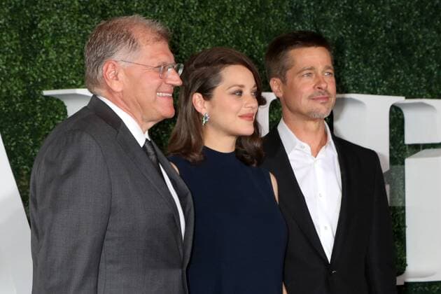 LOS ANGELES - NOV 9: Robert Zemeckis, Marion Cotillard, Brad Pitt at the Allied Fan Screening at the Village Theater on November 9, 2016 in Westwood, CA  Copyright: xKathyxHutchinsx xIPAx