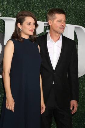 Allied Filmpremiere in Los Angeles LOS ANGELES - NOV 9: Marion Cotillard, Brad Pitt at the Allied Fan Screening at the Village Theater on November 9, 2016 in Westwood, CA  Copyright: xKathyxHutchinsx xIPAx