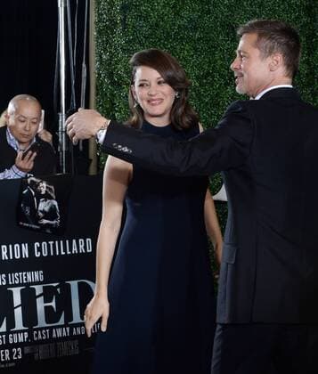 Allied Filmpremiere in Los Angeles Cast members Marion Cotillard and Brad Pitt attend the premiere of the motion picture romantic war thriller Allied at the Regency Village Theatre in the Westwood section of Los Angeles. Storyline: In 1942, an intelligence officer in North Africa encounters a female French Resistance fighter on a deadly mission behind enemy lines. When they reunite in London, their relationship is tested by the pressures of war.  LAP2016110905 JIMxRUYMEN