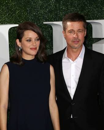 November 9, 2016 - Westwood, CA, United States - 09 November 2016 - Westwood, California - Marion Cotillard, Brad Pitt. Fan Event For Paramount Pictures Allied held at The Regency Village Theatre. Photo Credit: AdMedia Westwood United States - ZUMAa123 20161109_zaa_a123_308