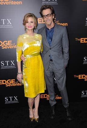 November 9, 2016 - Los Angeles, CA, United States - 09 November 2016 - Los Angeles, California. Kyra Sedgwick, Kevin Bacon. Screening Of STX Entertainment s The Edge Of Seventeen at Regal LA Live Stadium 14. Photo Credit: AdMedia Los Angeles United States - ZUMAa123 20161109_zaa_a123_428