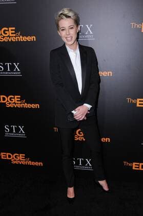 November 9, 2016 - Los Angeles, CA, United States - 09 November 2016 - Los Angeles, California. Sophie Watts. Screening Of STX Entertainment s The Edge Of Seventeen at Regal LA Live Stadium 14. Photo Credit: AdMedia Los Angeles United States - ZUMAa123 20161109_zaa_a123_467