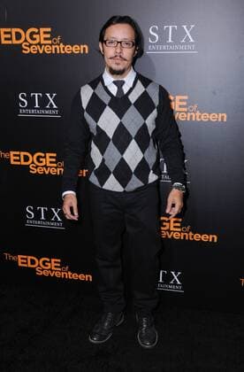 November 9, 2016 - Los Angeles, CA, United States - 09 November 2016 - Los Angeles, California. Efren Ramirez. Screening Of STX Entertainment s The Edge Of Seventeen at Regal LA Live Stadium 14. Photo Credit: AdMedia Los Angeles United States - ZUMAa123 20161109_zaa_a123_472