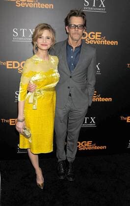 November 9, 2016 - Los Angeles, California, United States - November 9th 2016 - Los Angeles California USA - Actress KYRA SEDGWICK, Actor KEVIN BACON at STX Entertainment s LA Special Screening of The Edge of Seventeen held at the Regal LA Live Theater, Los Angeles, CA Los Angeles United States - ZUMAf05_ 20161109_zaf_f05_030