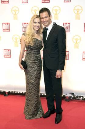 Andrea Kaiser und Sebastien Ogier bei der 41. Verleihung Das Goldene Lenkrad im Axel-Springer-Haus. Berlin, 08.11.2016 Foto:xF.xKernx xFuturexImage