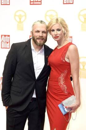 Sidney Hoffmann und Leonie Theresa Hagmeyer-Reyinger bei der 41. Verleihung Das Goldene Lenkrad im Axel-Springer-Haus. Berlin, 08.11.2016 Foto:xF.xKernx xFuturexImage