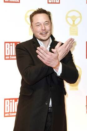 Elon Musk bei der 41. Verleihung Das Goldene Lenkrad im Axel-Springer-Haus. Berlin, 08.11.2016 Foto:xF.xKernx xFuturexImage