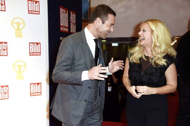 Kai Pflaume und Barbara Schöneberger bei der 41. Verleihung Das Goldene Lenkrad im Axel-Springer-Haus. Berlin, 08.11.2016 Foto:xF.xKernx xFuturexImage