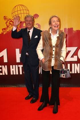 Albert und Edda Darboven bei der Hinterm Horizont Musical Premiere am 10.11.2016 in Hamburg Hinterm Horizont Musical Premiere in Hamburg, 2016 