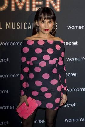 Maria escote during the presentation of the Women secret musical with Elsa Pataky at Circulo Bellas artes in Madrid, Spain. November 10, 2016.  (20161110007)
