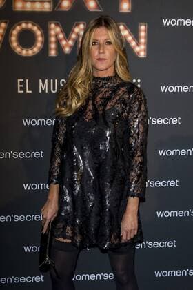 Natalia Alvarez during the presentation of the Women secret musical with Elsa Pataky at Circulo Bellas artes in Madrid, Spain. November 10, 2016.  (20161110023)