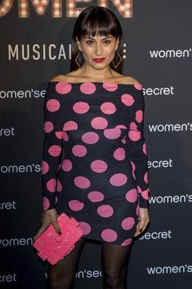 Maria escote during the presentation of the Women secret musical with Elsa Pataky at Circulo Bellas artes in Madrid, Spain. November 10, 2016.  (20161110009)