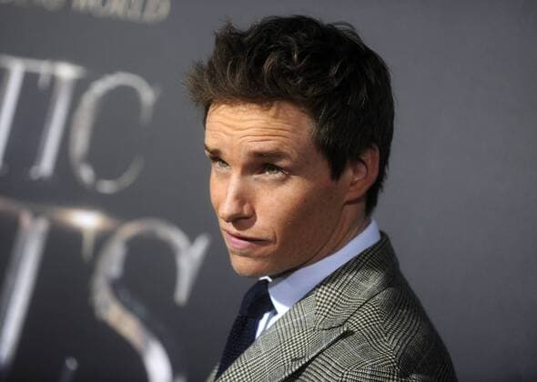 Eddie Redmayne arrives on the red carpet at the Fantastic Beasts And Where To Find Them World Premiere at Alice Tully Hall, Lincoln Center on November 10, 2016 in New York City.  NYP20161110142 DENNISxVANxTINE