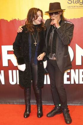 Vicky Leandros und Udo Lindenberg bei der Premiere des Musicals Hinterm Horizont im Operettenhaus. Hamburg, 10.11.2016 Foto:xgbrcix xFuturexImage