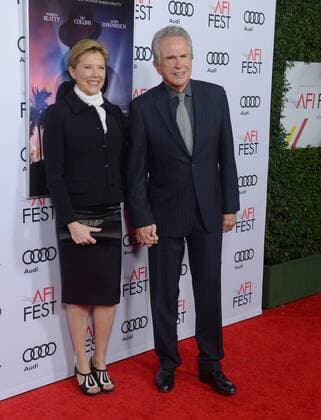 Cast members Warren Beatty and Annette Bening attend the premiere of the motion picture dramatic comedy Rules Don t Apply at TCL Chinese Theatre in the Hollywood section of Los Angeles on November 10, 2016. Storyline: An unconventional love story of an aspiring actress, her determined driver, and the eccentric billionaire who they work for.  LAP2016111040 JIMxRUYMEN