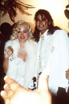 D-24661 .MADONNA & MICHAEL JACKSON.-THE OSCARS.CREDIT : GLOBE PHOTOS INC Â - ZUMAg49_ 20090625_zaf_g49_135