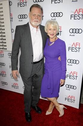 Taylor Hackford & wife Helen Mirren AFI FEST SCREENING OF THE COMEDIAN Hollywood Patrick Rideaux PicturePerfect