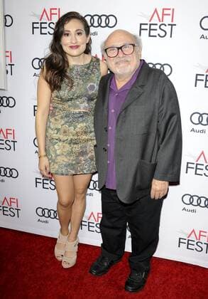 Danny DeVito & daughter Lucy DeVito AFI FEST SCREENING OF THE COMEDIAN Hollywood Patrick Rideaux PicturePerfect