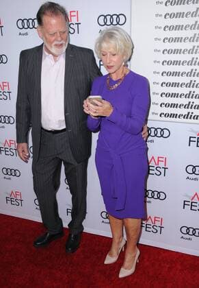 November 11, 2016 - Hollywood, CA, United States - 11 November 2016 - Hollywood, California. Taylor Hackford, Helen Mirren. AFI FEST 2016 Presented By Audi - Premiere Of Sony Pictures Classics The Comedian held at The Egyptian Theater. Photo Credit: AdMedia Hollywood United States - ZUMAa123 20161111_zaa_a123_022