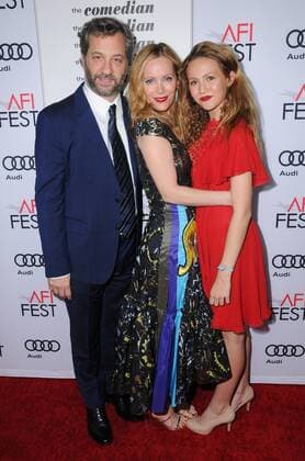 November 11, 2016 - Hollywood, CA, United States - 11 November 2016 - Hollywood, California. Judd Apatow, Leslie Mann, Iris Apatow. AFI FEST 2016 Presented By Audi - Premiere Of Sony Pictures Classics The Comedian held at The Egyptian Theater. Photo Credit: AdMedia Hollywood United States - ZUMAa123 20161111_zaa_a123_047