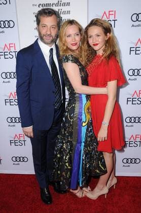November 11, 2016 - Hollywood, CA, United States - 11 November 2016 - Hollywood, California. Judd Apatow, Leslie Mann, Iris Apatow. AFI FEST 2016 Presented By Audi - Premiere Of Sony Pictures Classics The Comedian held at The Egyptian Theater. Photo Credit: AdMedia Hollywood United States - ZUMAa123 20161111_zaa_a123_053