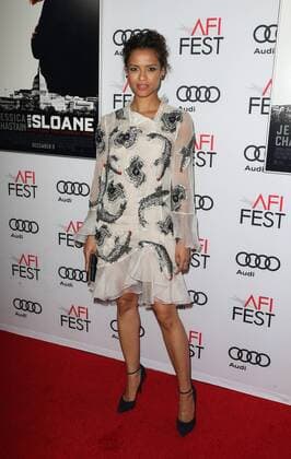 November 11, 2016 - Hollywood, CA, United States - 11 November 2016 - Hollywood, California - Gugu Mbatha-Raw. AFI FEST 2016 Presented By Audi - Premiere Of EuropaCorp USA s Miss Sloane held at The TCL Chinese 6 Theatres. Photo Credit: AdMedia Hollywood United States - ZUMAa123 20161111_zaa_a123_199