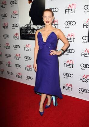 November 11, 2016 - Hollywood, CA, United States - 11 November 2016 - Hollywood, California - Jessica Chastain. AFI FEST 2016 Presented By Audi - Premiere Of EuropaCorp USA s Miss Sloane held at The TCL Chinese 6 Theatres. Photo Credit: AdMedia Hollywood United States - ZUMAa123 20161111_zaa_a123_174