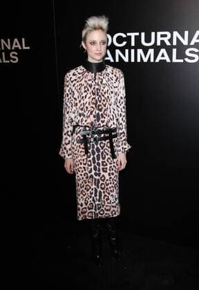 November 11, 2016 - Los Angeles, CA, United States - 11 November 2016 - Los Angeles, California - Andrea Riseborough. Nocturnal Animals Los Angeles Screening held at the Hammer Museum. Photo Credit: AdMedia Los Angeles United States - ZUMAa123 20161111_zaa_a123_330
