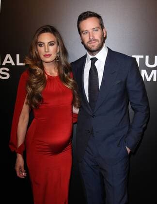 November 11, 2016 - Los Angeles, CA, United States - 11 November 2016 - Los Angeles, California - Armie Hammer with wife Elizabeth Chambers. Nocturnal Animals Los Angeles Screening held at the Hammer Museum. Photo Credit: AdMedia Los Angeles United States - ZUMAa123 20161111_zaa_a123_333