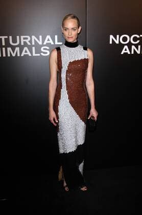November 11, 2016 - Los Angeles, CA, United States - 11 November 2016 - Los Angeles, California - Amber Valletta. Nocturnal Animals Los Angeles Screening held at the Hammer Museum. Photo Credit: AdMedia Los Angeles United States - ZUMAa123 20161111_zaa_a123_340
