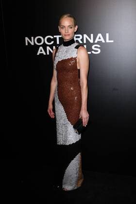 November 11, 2016 - Los Angeles, CA, United States - 11 November 2016 - Los Angeles, California - Amber Valletta. Nocturnal Animals Los Angeles Screening held at the Hammer Museum. Photo Credit: AdMedia Los Angeles United States - ZUMAa123 20161111_zaa_a123_348