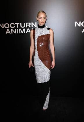 November 11, 2016 - Los Angeles, CA, United States - 11 November 2016 - Los Angeles, California - Amber Valletta. Nocturnal Animals Los Angeles Screening held at the Hammer Museum. Photo Credit: AdMedia Los Angeles United States - ZUMAa123 20161111_zaa_a123_351