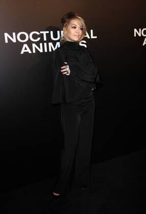 November 11, 2016 - Los Angeles, CA, United States - 11 November 2016 - Los Angeles, California - Rita Ora. Nocturnal Animals Los Angeles Screening held at the Hammer Museum. Photo Credit: AdMedia Los Angeles United States - ZUMAa123 20161111_zaa_a123_366