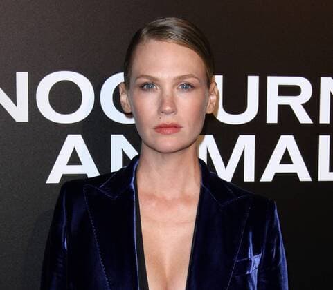 November 11, 2016 - Los Angeles, CA, United States - 11 November 2016 - Los Angeles, California - January Jones. Nocturnal Animals Los Angeles Screening held at the Hammer Museum. Photo Credit: AdMedia Los Angeles United States - ZUMAa123 20161111_zaa_a123_387