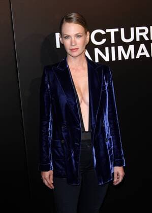 November 11, 2016 - Los Angeles, CA, United States - 11 November 2016 - Los Angeles, California - January Jones. Nocturnal Animals Los Angeles Screening held at the Hammer Museum. Photo Credit: AdMedia Los Angeles United States - ZUMAa123 20161111_zaa_a123_406