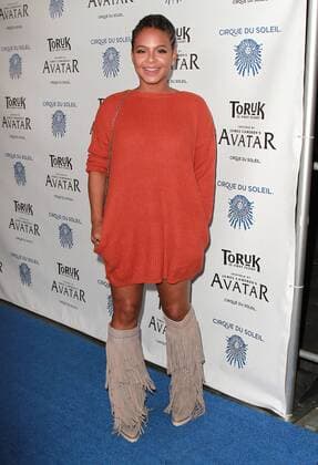 November 12, 2016 - Los Angeles, California, United States - 11 November 2016 - Los Angeles, California - Christina Milian. Cirque du Soleil Toruk - The First Flight Opening Night held at Staples Center. Photo Credit: PMA AdMedia Los Angeles United States - ZUMAa123 20161112_zaa_a123_060