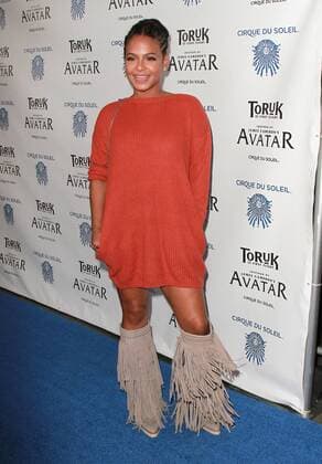 November 12, 2016 - Los Angeles, California, United States - 11 November 2016 - Los Angeles, California - Christina Milian. Cirque du Soleil Toruk - The First Flight Opening Night held at Staples Center. Photo Credit: PMA AdMedia Los Angeles United States - ZUMAa123 20161112_zaa_a123_066