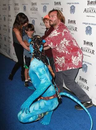 November 12, 2016 - Los Angeles, California, United States - 11 November 2016 - Los Angeles, California - Jack Black. Cirque du Soleil Toruk - The First Flight Opening Night held at Staples Center. Photo Credit: PMA AdMedia Los Angeles United States - ZUMAa123 20161112_zaa_a123_099