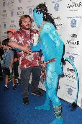 November 12, 2016 - Los Angeles, California, United States - 11 November 2016 - Los Angeles, California - Jack Black. Cirque du Soleil Toruk - The First Flight Opening Night held at Staples Center. Photo Credit: PMA AdMedia Los Angeles United States - ZUMAa123 20161112_zaa_a123_101