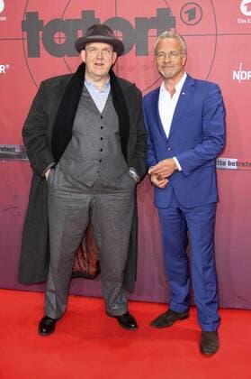 Dietmar Bär und Klaus J. Behrendt bei der Premiere des 1000. Tatort-Krimis Taxi nach Leipzig im Cinemaxx Dammtor. Hamburg, 11.11.2016 Foto:xgbrcix xFuturexImage