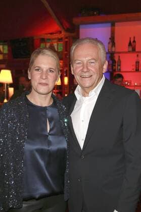 Cornelia Poletto mit Ehemann Rüdiger Grube bei der Cornelia Poletto Palazzo Gala Premiere im Spiegelsaal auf dem Deichtorplatz. Hamburg, 12.11.2016 Foto:xgbrcix xFuturexImage