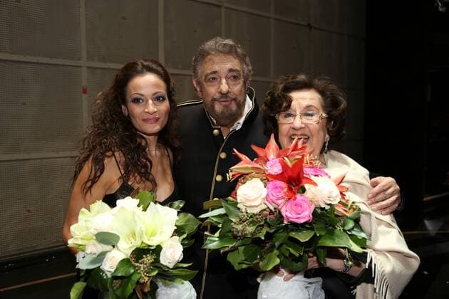 Macbeth Premiere Wien, Theater an der Wien, 13. 11. 2016 Davinia RODRIGUEZ, Placido DOMINGO, Marta DOMINGO